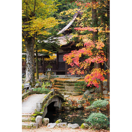 Repro Voorne - tuinposter Japanse tuin