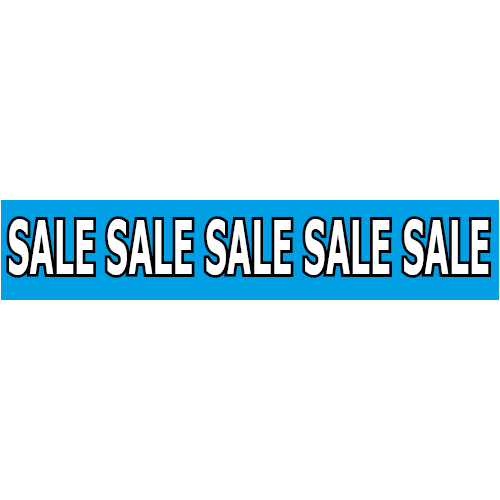 banner sale WP003 blauw