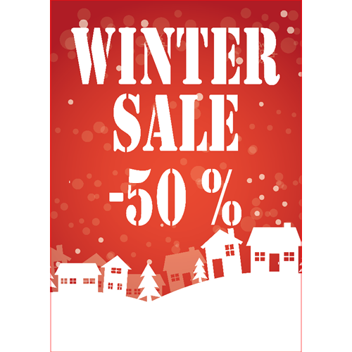 Winter Sale posters
