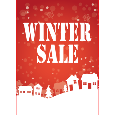 Winter Sale poster