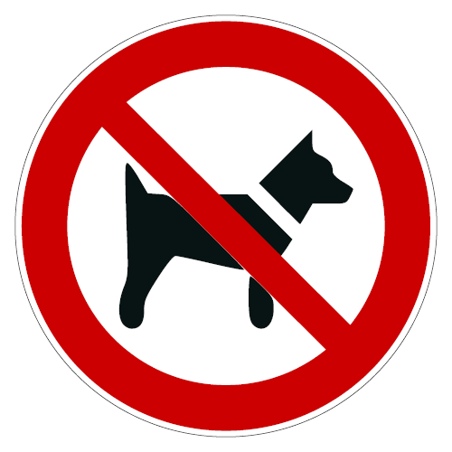 Verboden voor honden P-P021